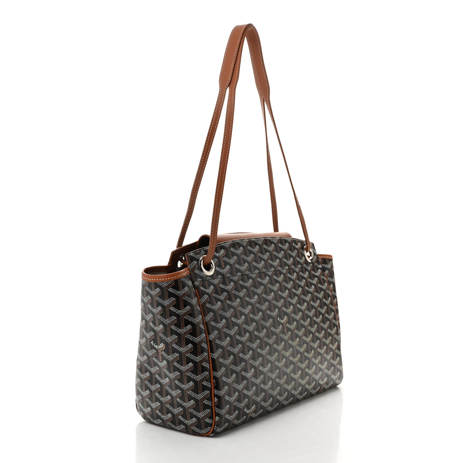 Goyard Goyardine Rouette PM  Black Gold 3 of 9