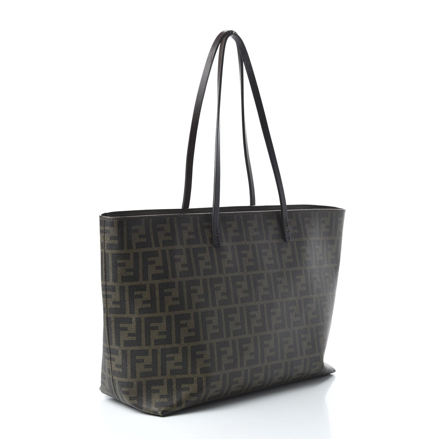 Zucca Spalmati Medium Roll Tote Tobacco Moro