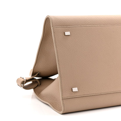 The Row Matte Grained Calfskin Soft Margaux Dark Taupe 8 of 9