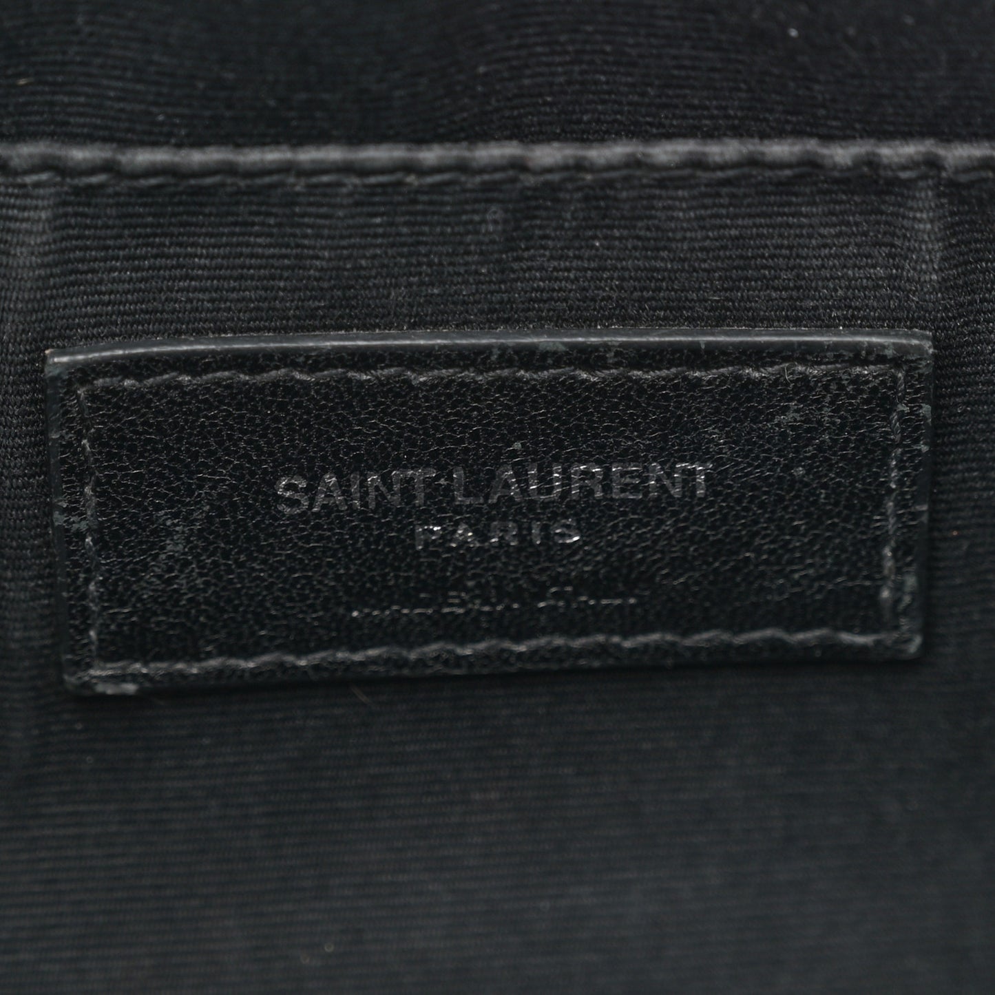 Lambskin Monogram Small Lou Camera Bag Black