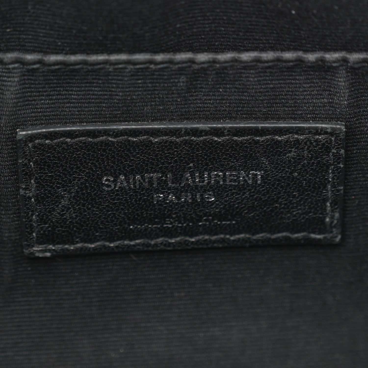Saint Laurent Lambskin Monogram Small Lou Camera Bag Black 6 of 14