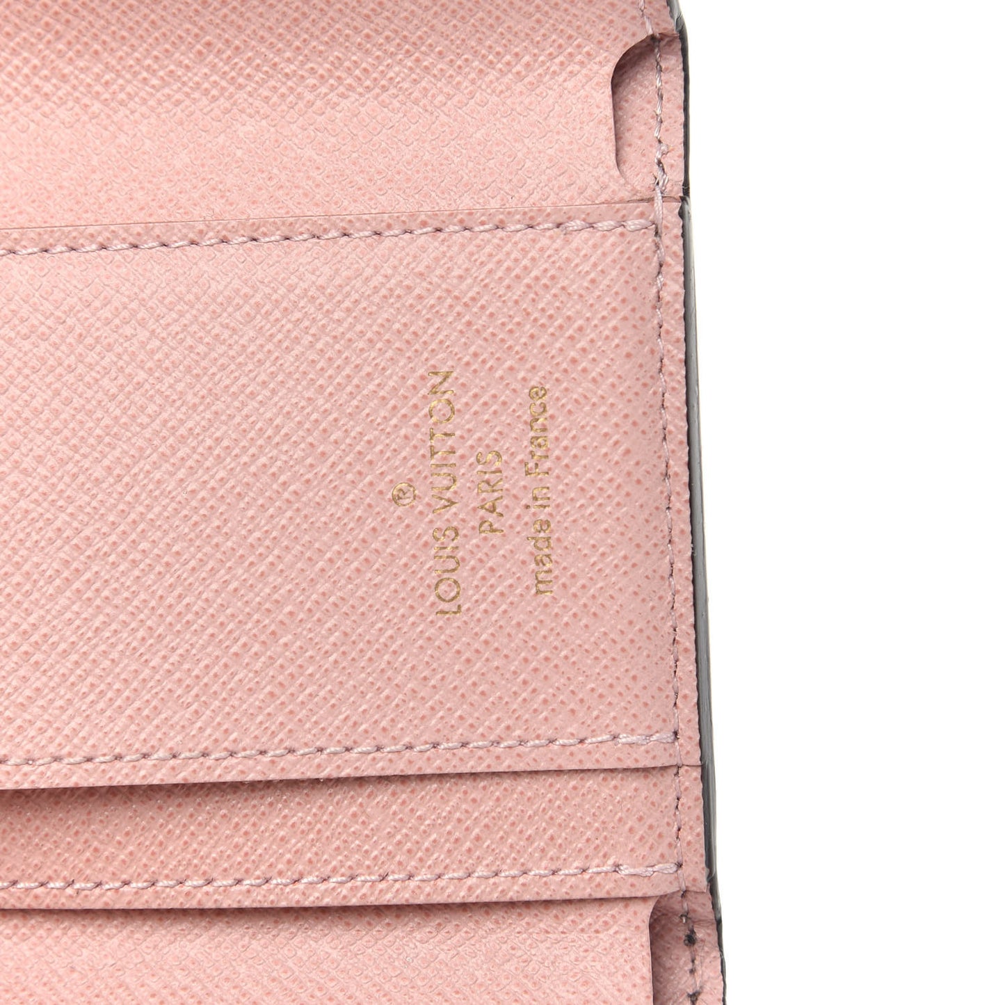 Monogram Zoe Wallet Rose Ballerine