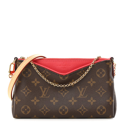 Louis Vuitton Monogram Pallas Clutch Poppy 1 of 11