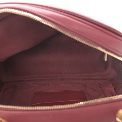 Chanel Calfskin Quilted CC Medium Vanity Case Dark Red 5 of 14