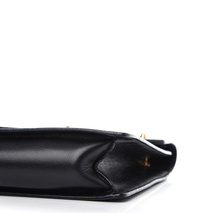 Saint Laurent Calfskin Studded Medium Betty Black 8 of 9