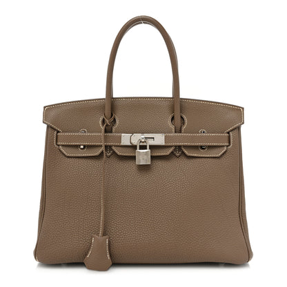 Hermes Togo Birkin 30 Etoupe 1 of 19