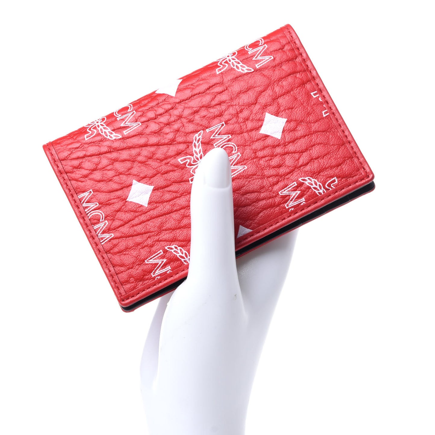 Visetos Mini Bi-Fold Card Wallet Red