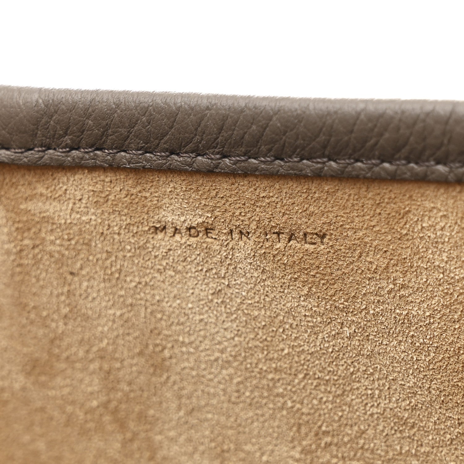 The Row Grained Calfskin Medium N/S Park Tote Taupe 7 of 10