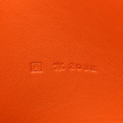Hermes Swift Dogon Recto Verso Wallet Orange 7 of 8