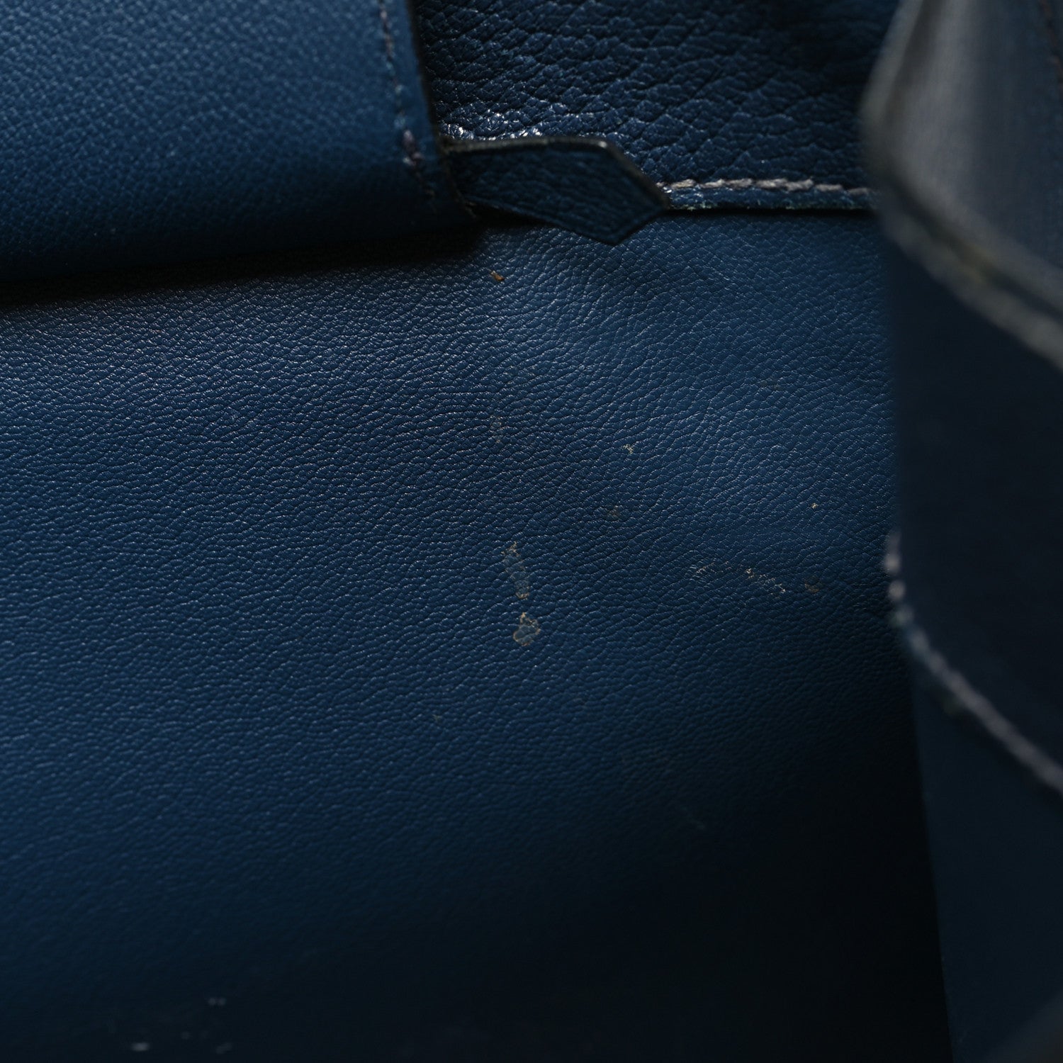 Hermes Chevre de Coromandel Whitebus 40 Bleu De Prusse 12 of 13
