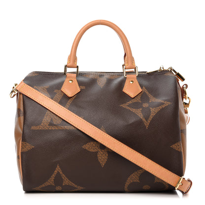 Louis Vuitton Reverse Monogram Giant Speedy Bandouliere 30 1 of 11