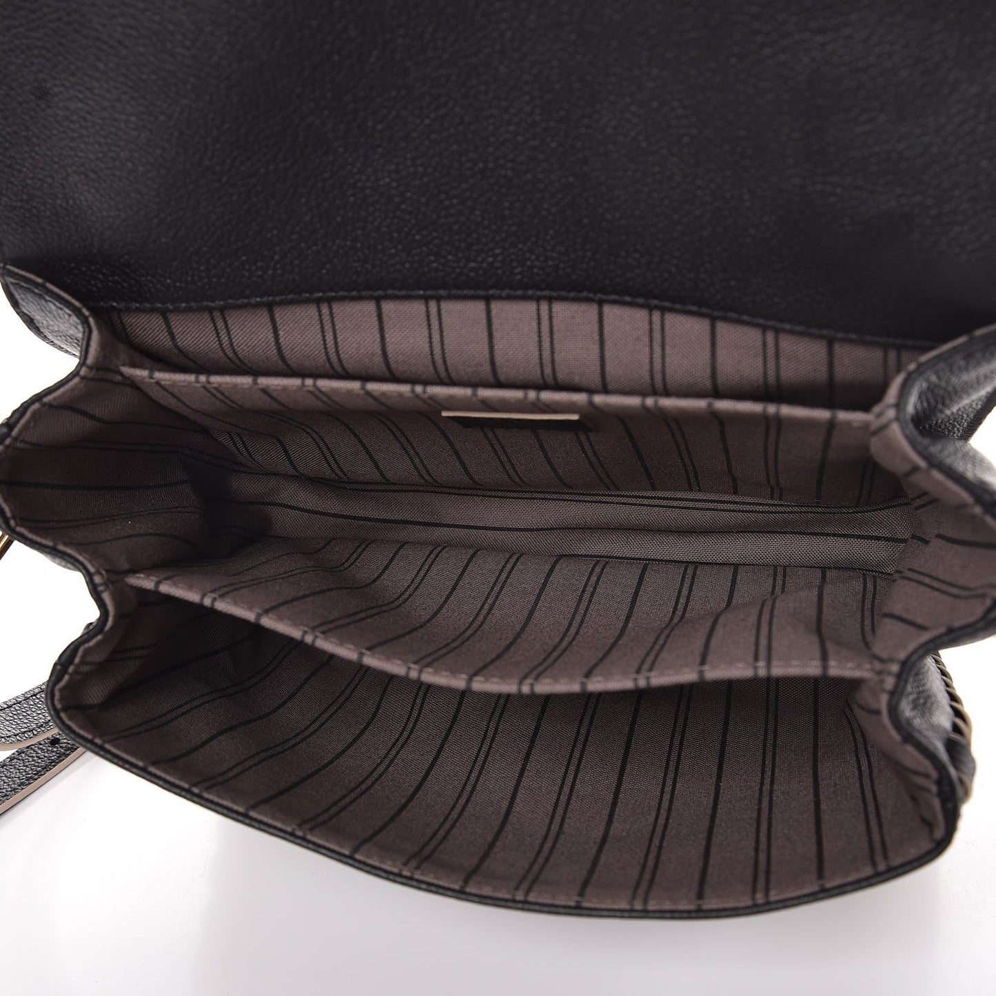 Empreinte Braided Pochette Metis Black