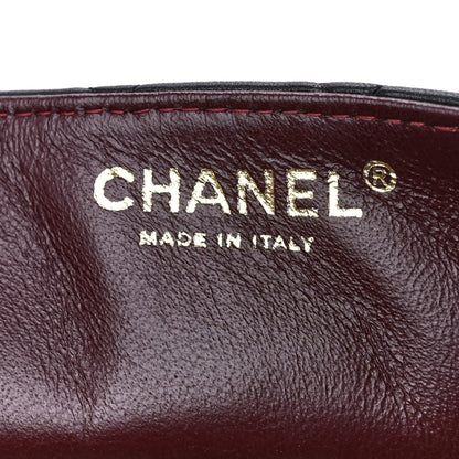 Chanel Lambskin Quilted East West Flap Black 7 of 11