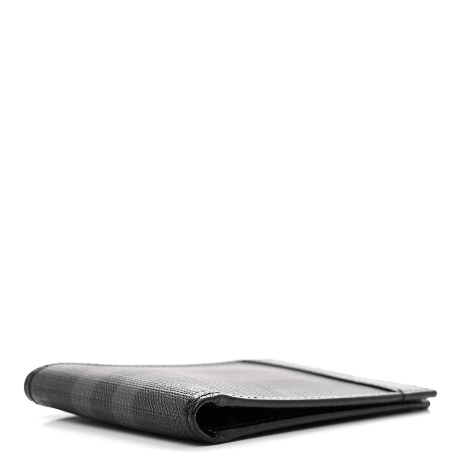 Burberry London Check Bi-Fold Mens Wallet Charcoal Black 4 of 7
