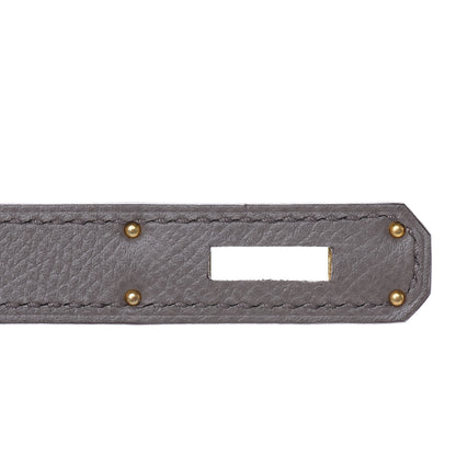 Hermes Epsom Kelly Sellier 28 Etain 11 of 34