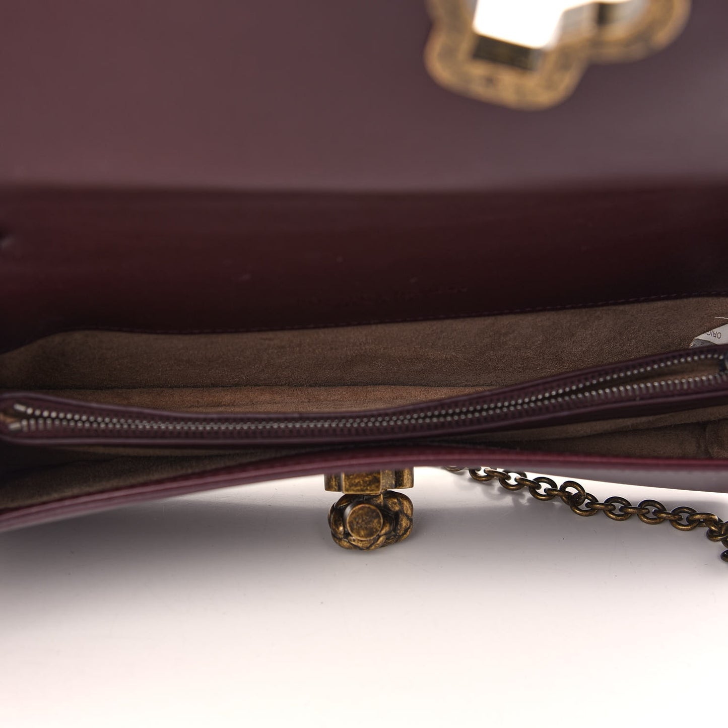 Nappa Ayers Club Stitch Knot Clutch