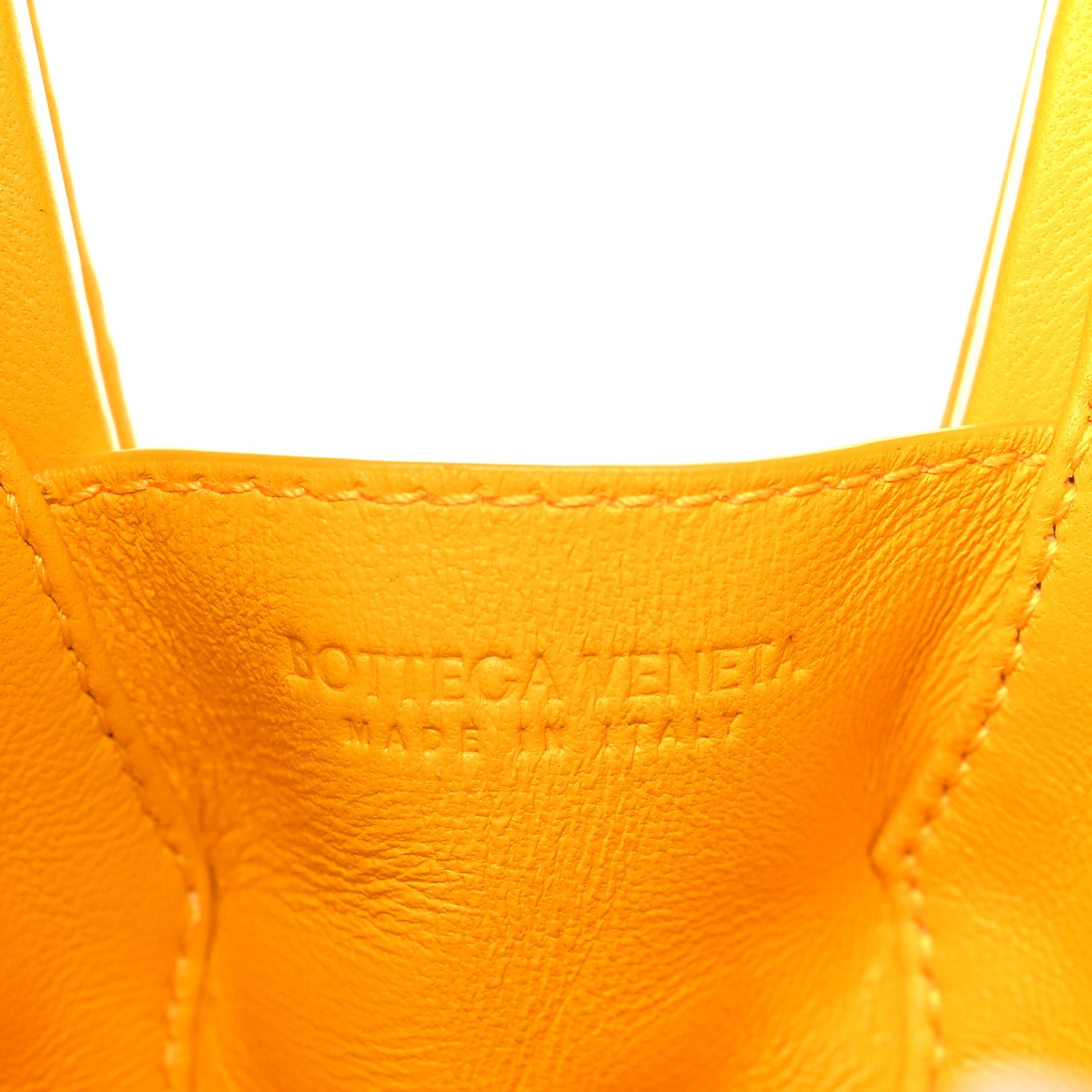 Bottega Veneta Calfskin The Whirl Bag Yellow 6 of 9