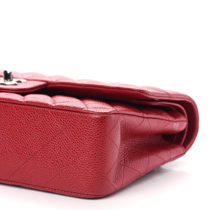 Chanel Caviar Quilted Medium Double Flap Red 9 of 9