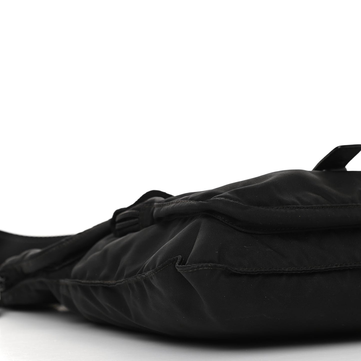 Nylon Vela Sling Messenger Bag Black