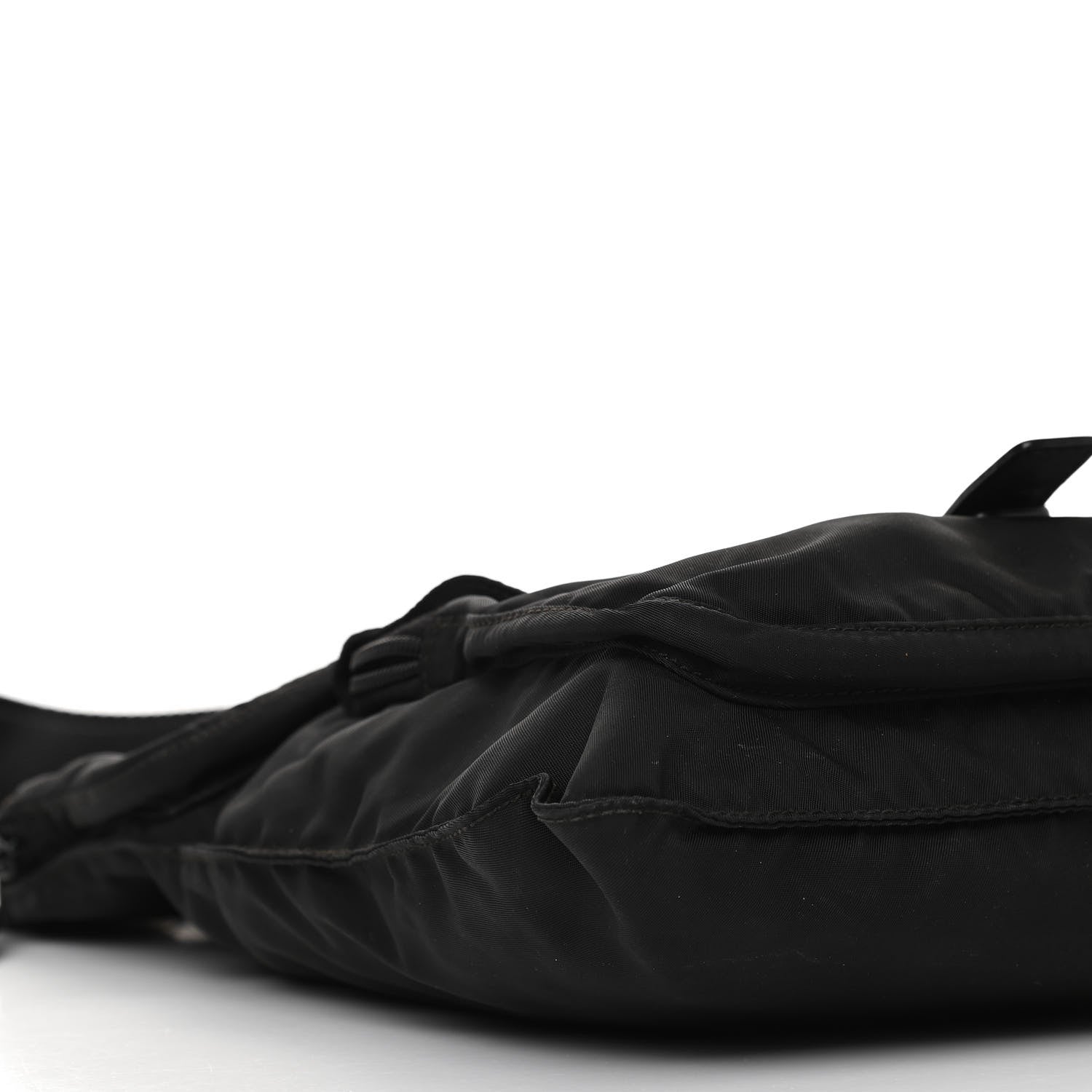 Prada Nylon Vela Sling Messenger Bag Black 10 of 11