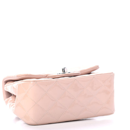 Chanel Patent Quilted Mini Square Flap Pink 3 of 4