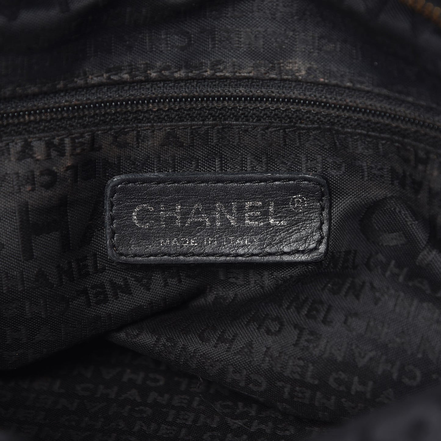 Caviar Square Stitched Bowler Black