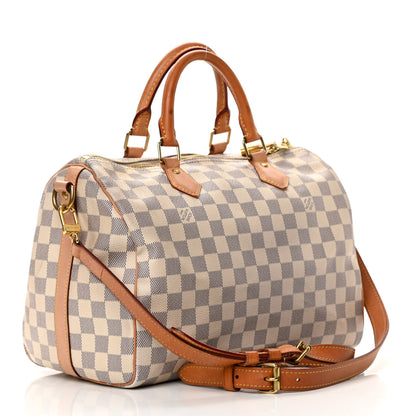 Louis Vuitton Damier Azur Speedy Bandouliere 30 3 of 22