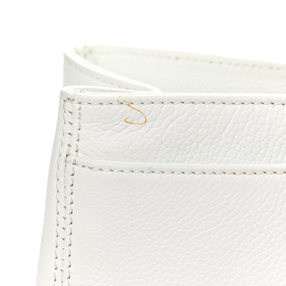 Chanel Calfskin Cerf Executive Shopper Tote White 12 of 12