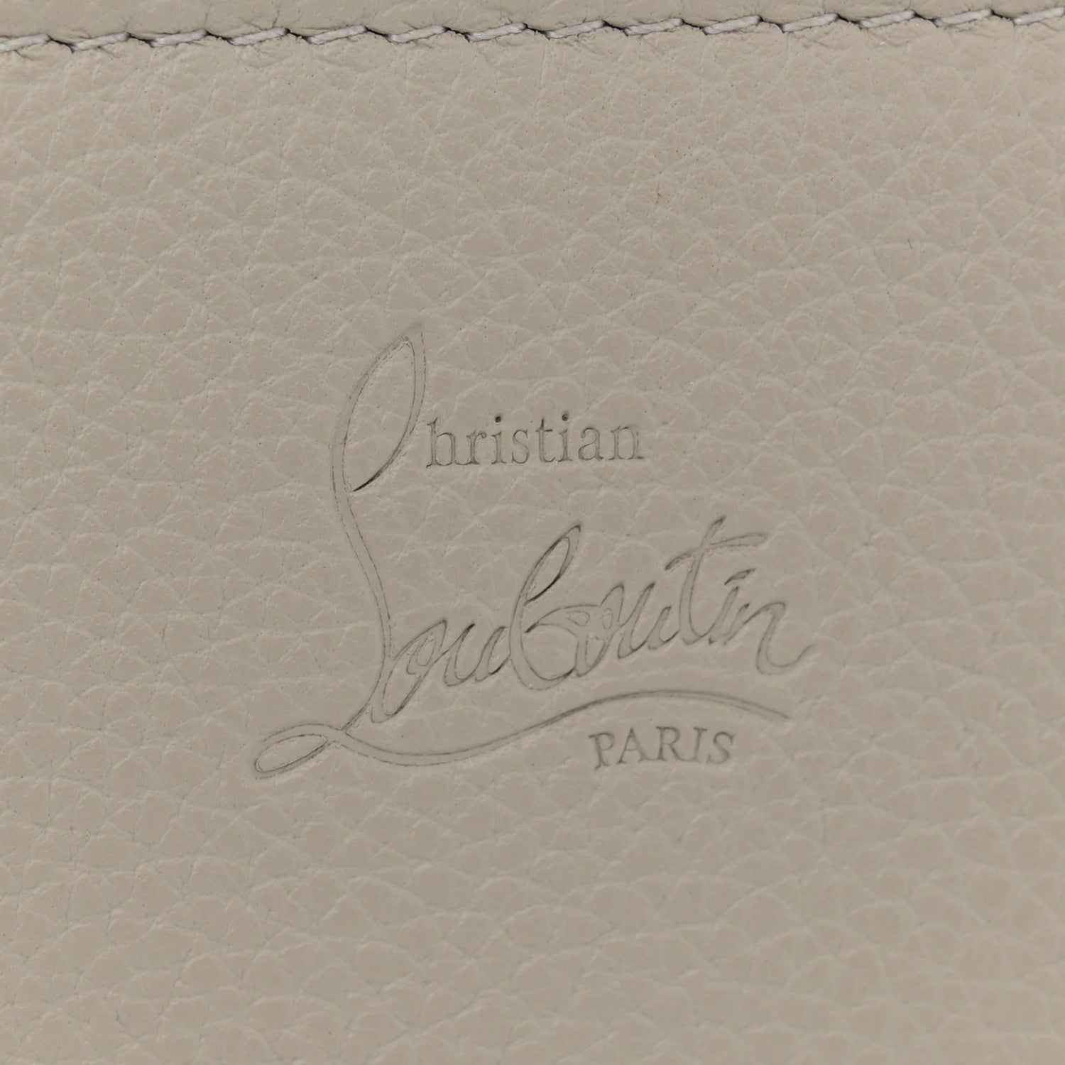 Christian Louboutin Calfskin Spikes Loubinthesky Paloma Clutch Goose 6 of 13