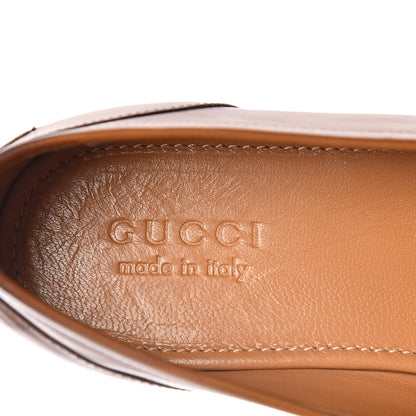 Gucci Betis Glamour Calfskin Horsebit Mens Jordaan Loafers 9 Cuir 9 of 14
