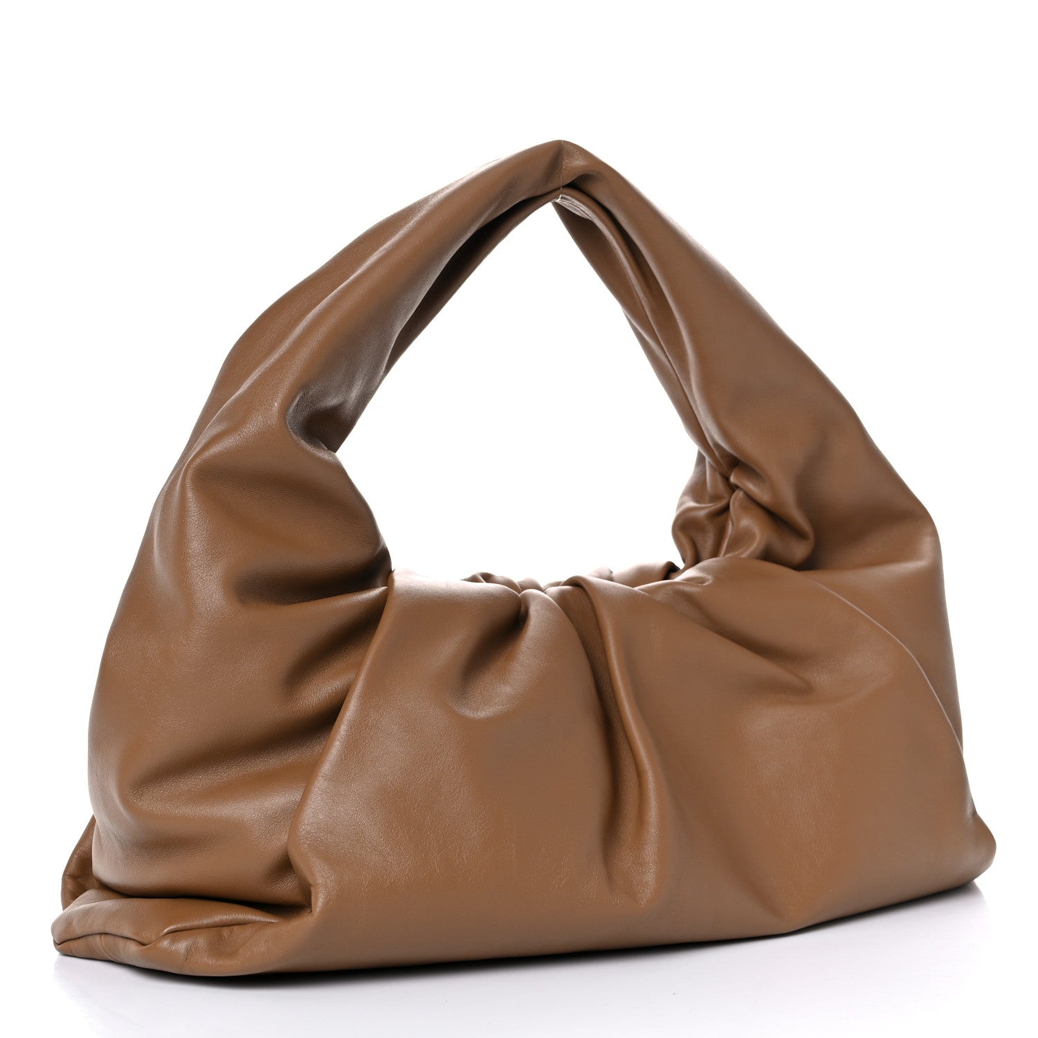 Bottega Veneta Smooth Butter Calfskin Small The Shoulder Pouch Teak 3 of 10