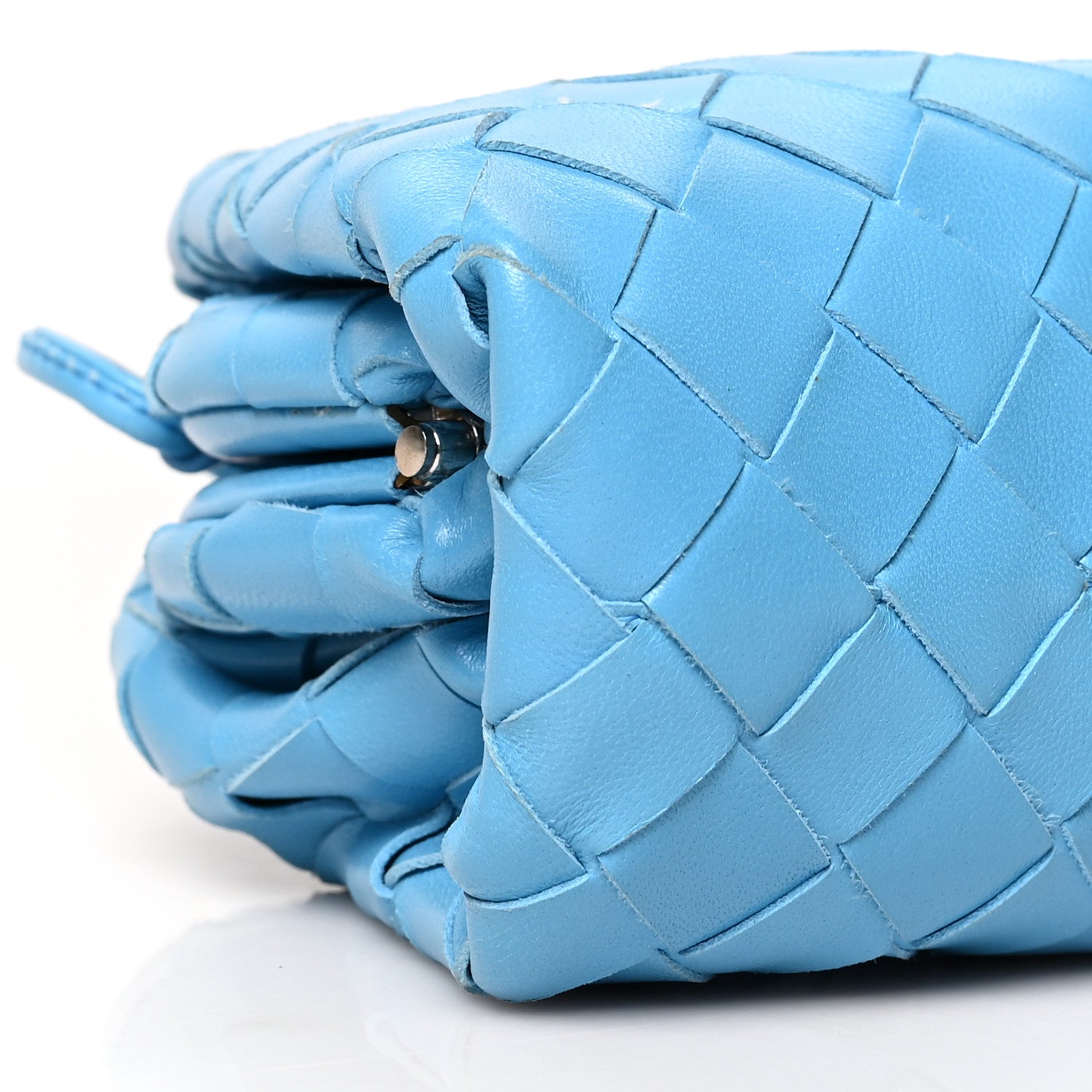 Bottega Veneta Nappa Intrecciato The Mini Pouch Swimming Pool 9 of 10