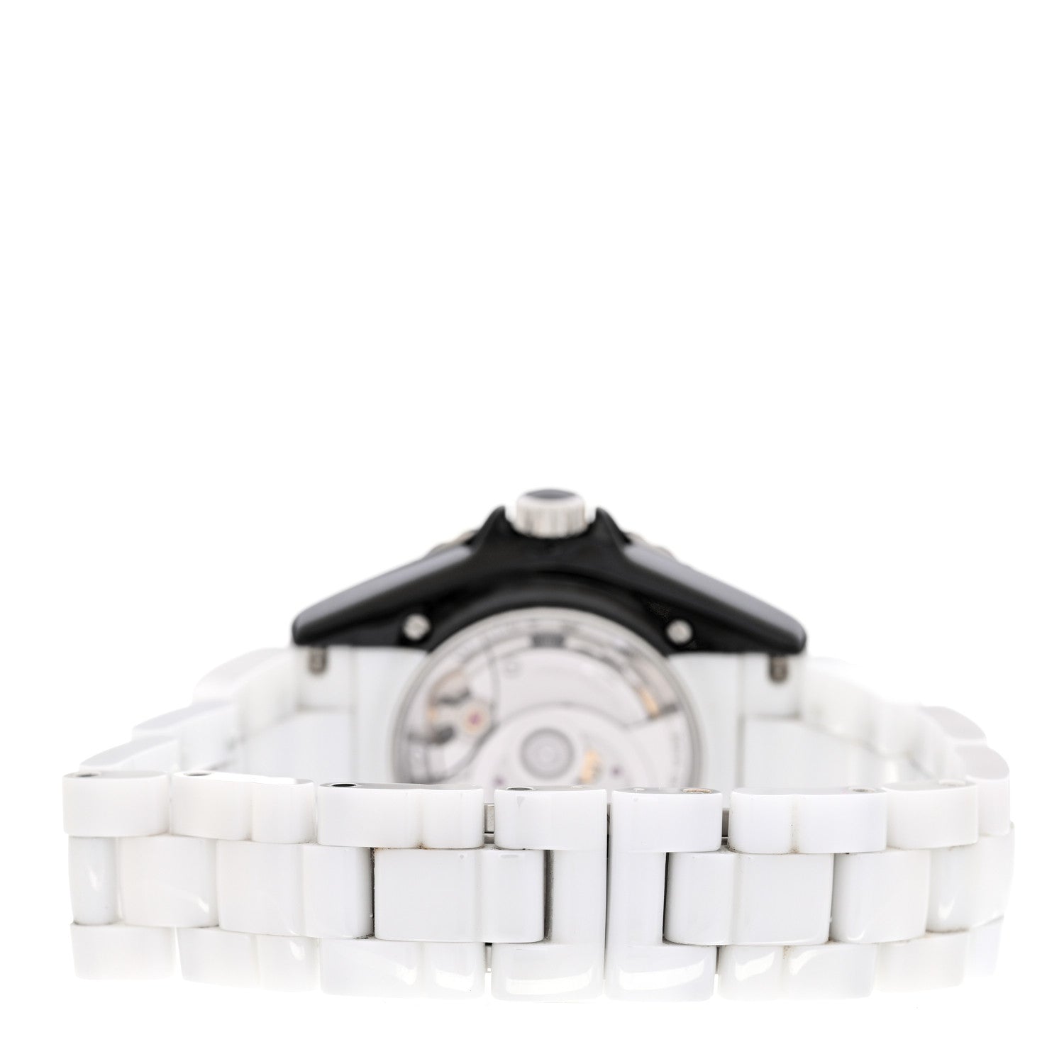 Chanel Stainless Steel Ceramic 38mm J12 Paradoxe Automatic Watch White 3 of 5