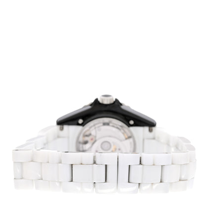 Chanel Stainless Steel Ceramic 38mm J12 Paradoxe Automatic Watch White 3 of 5