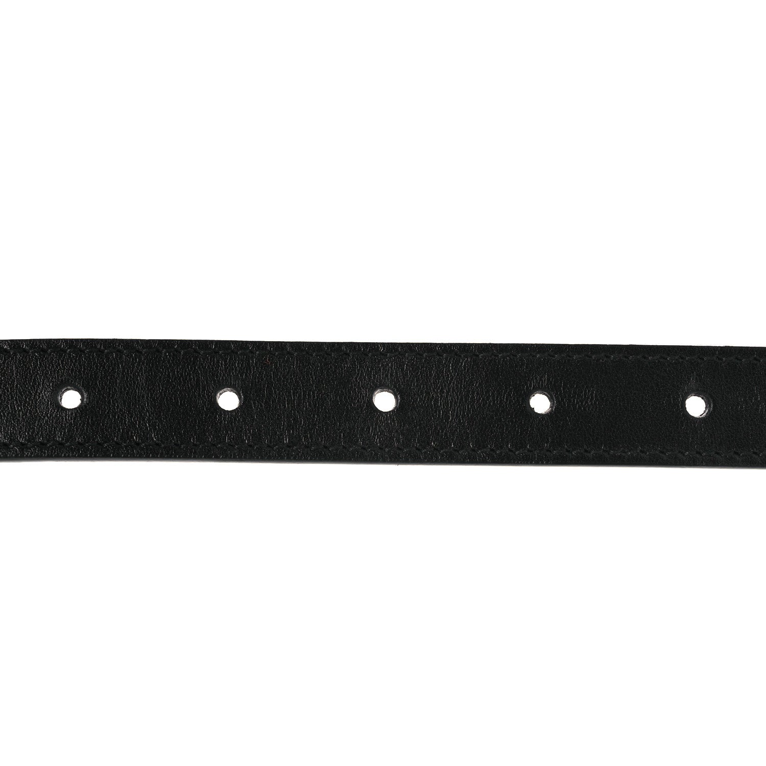 Gucci Calfskin Double G 20mm Belt 80 32 Black 3 of 6