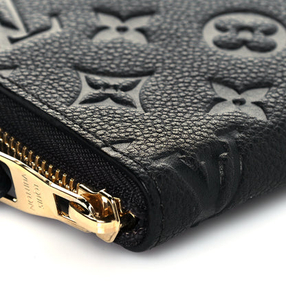 Louis Vuitton Empreinte Secret Long Wallet Black 8 of 12