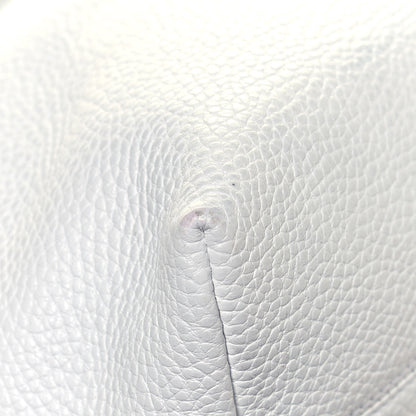 Burberry London Grainy Calfskin Medium Baynard Tote White 11 of 13