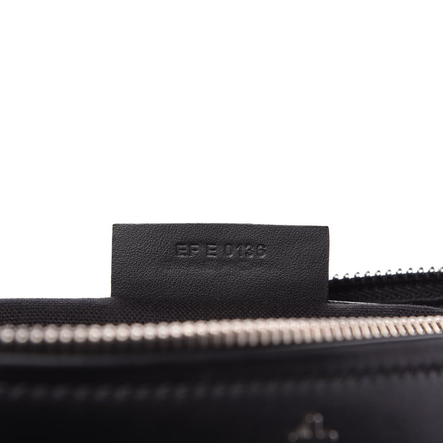 Calfskin Cross Embellished Pandora Backpack Black