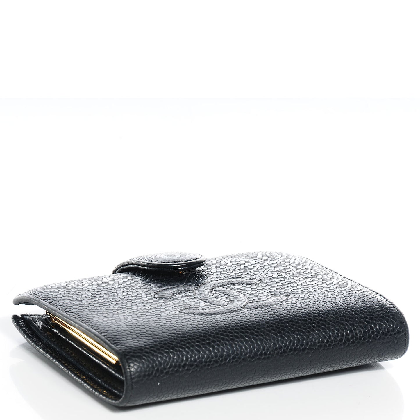 Caviar CC French Wallet Black