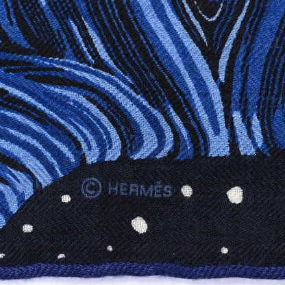 Hermes Cashmere Silk Awooooo Scarf 100 3 of 4