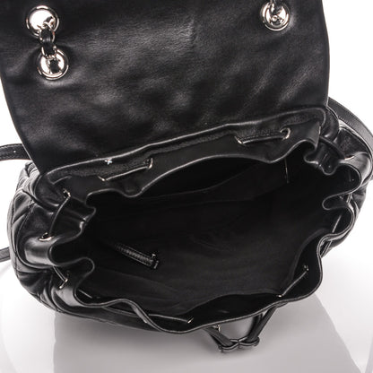 Chanel Lambskin Quilted Large Urban Spirit Backpack Black 5 of 10