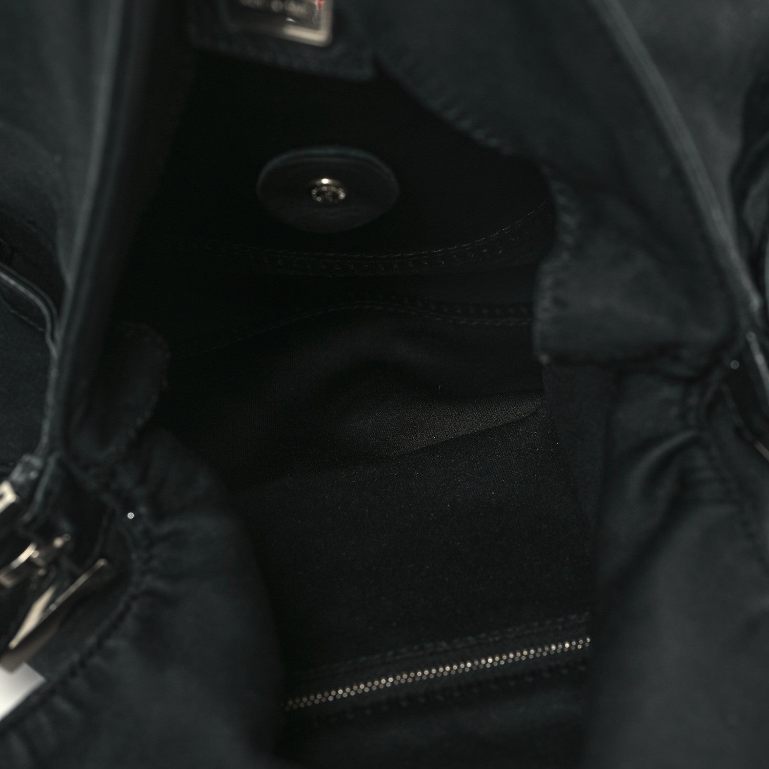 Fendi Neoprene Mama Baguette Black 5 of 12