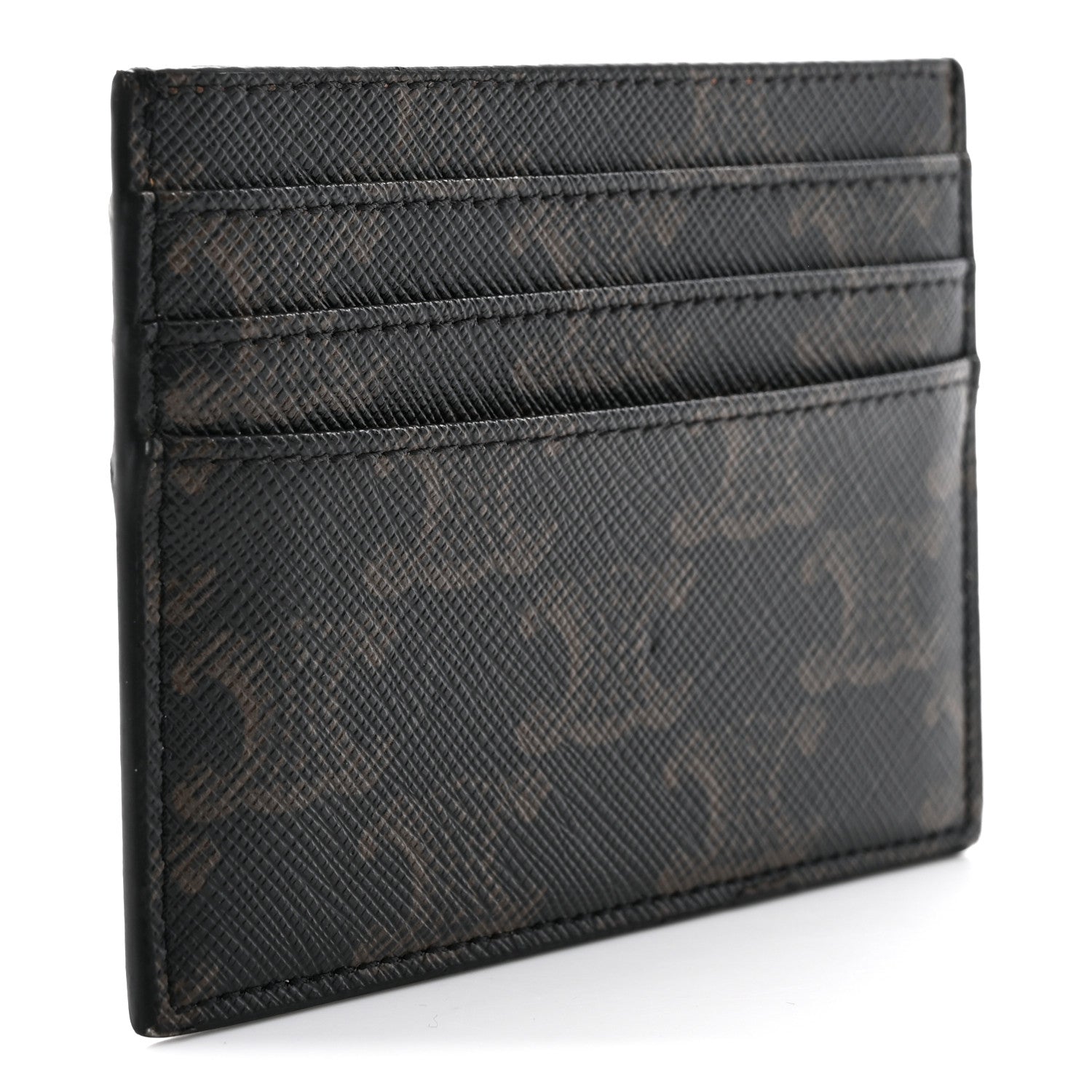 Celine Triomphe Canvas Triomphe Card Holder Tan 3 of 8