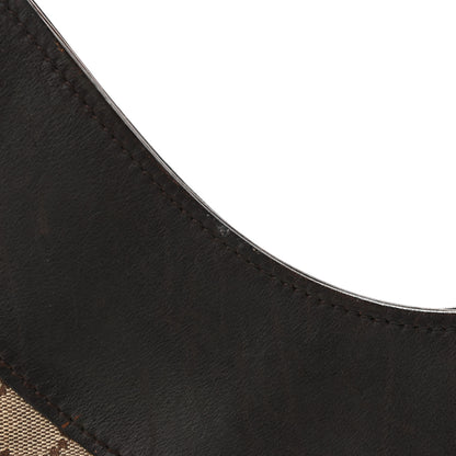 Gucci Monogram Half Moon Hobo Dark Brown 8 of 13