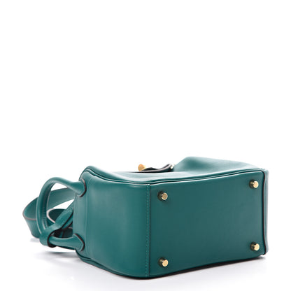 Hermes Swift Mini Lindy 20 Vert Bosphore 3 of 10