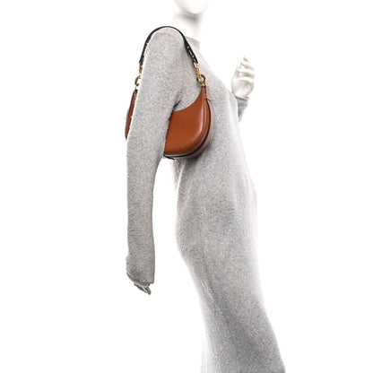 Celine Smooth Calfskin Medium Strap Ava Shoulder Bag Tan 2 of 11