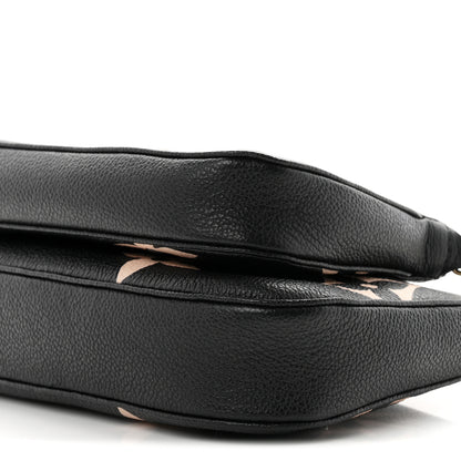 Louis Vuitton Empreinte Monogram Giant Multi Pochette Accessories Black Beige 8 of 8