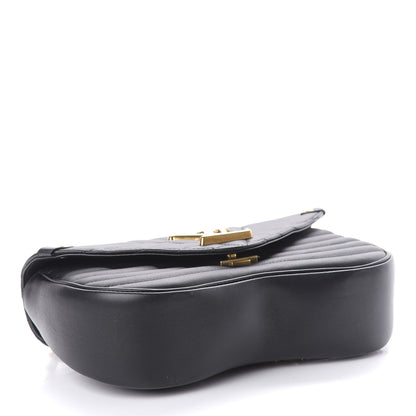 Louis Vuitton Calfskin New Wave Chain MM Black 4 of 9