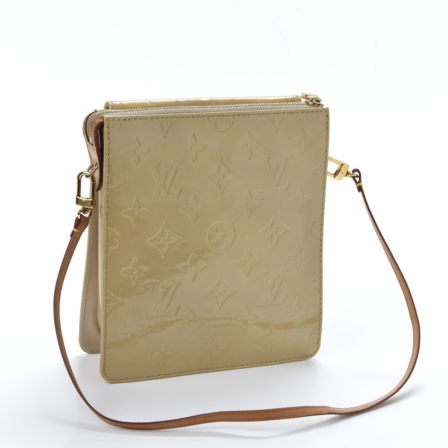 Louis Vuitton Vernis Mott Beige 2 of 9