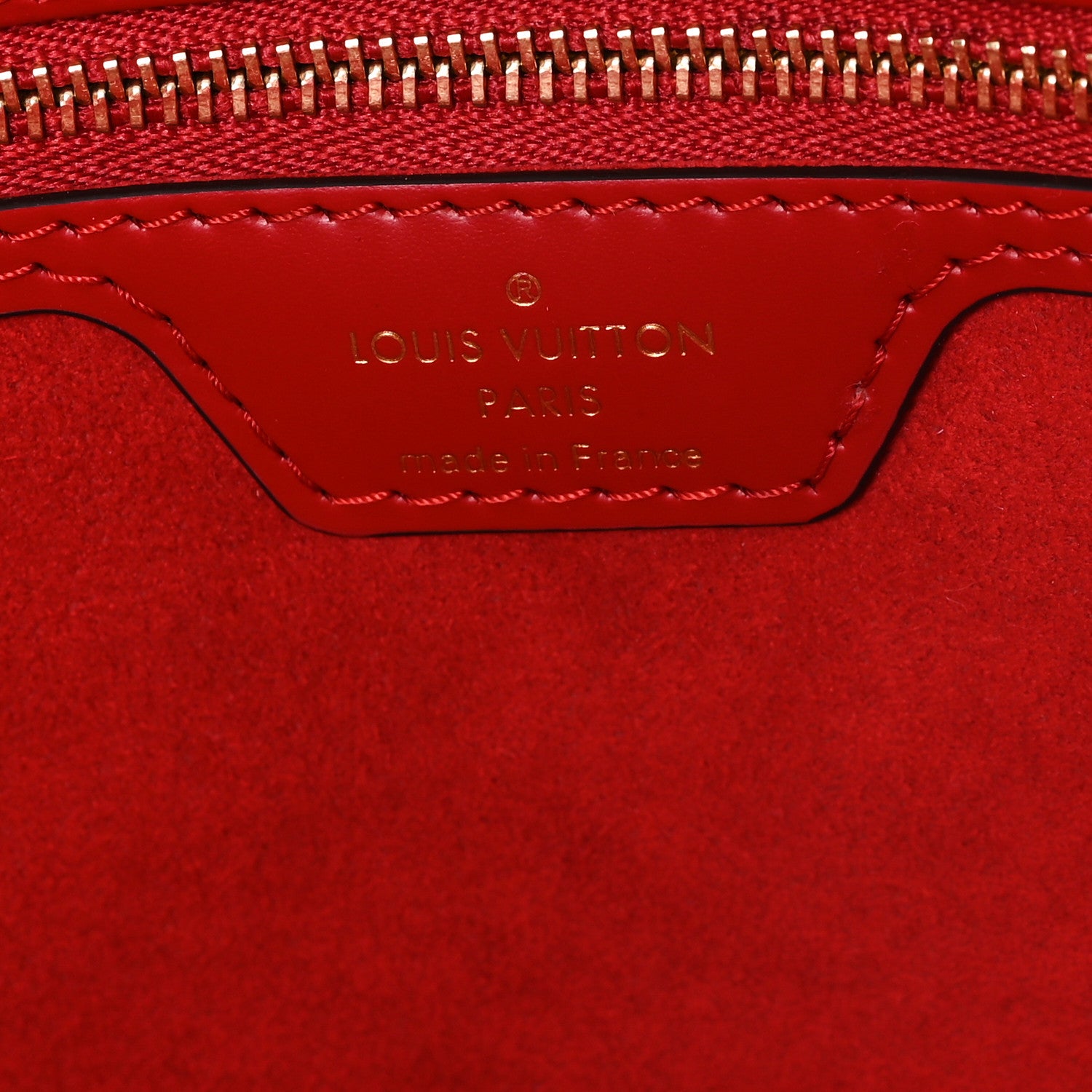 Louis Vuitton Epi Monogram Neverfull MM Castillan Red 6 of 9